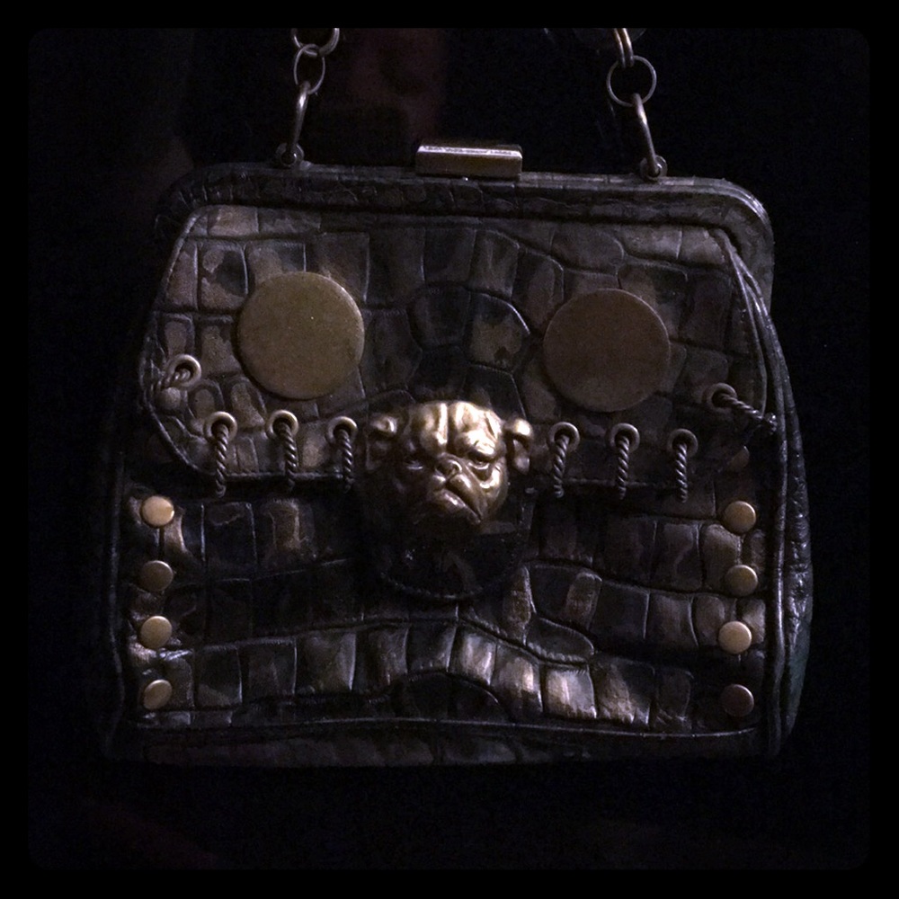 COPY - Betsey Johnson bulldog purse RARE